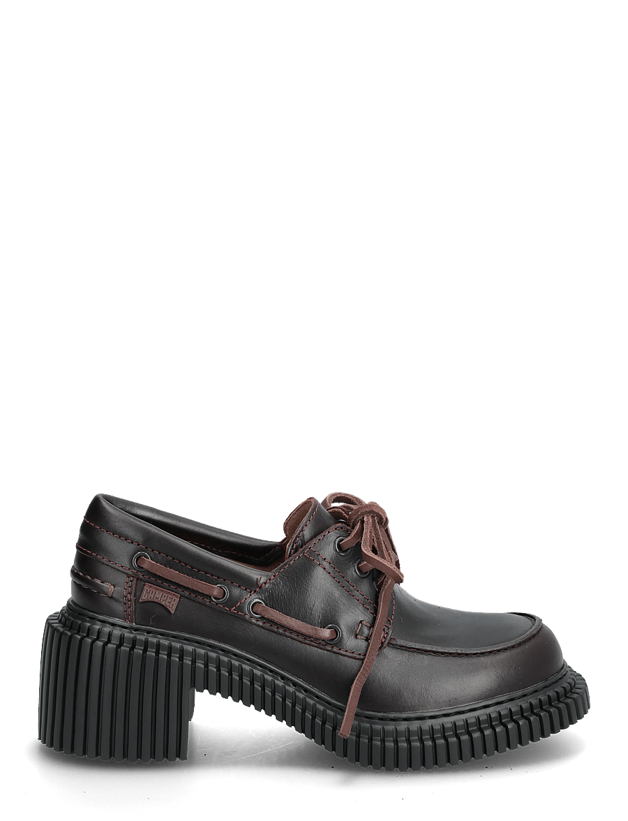 Camper - Pix London - boat shoes - burgundy - 1