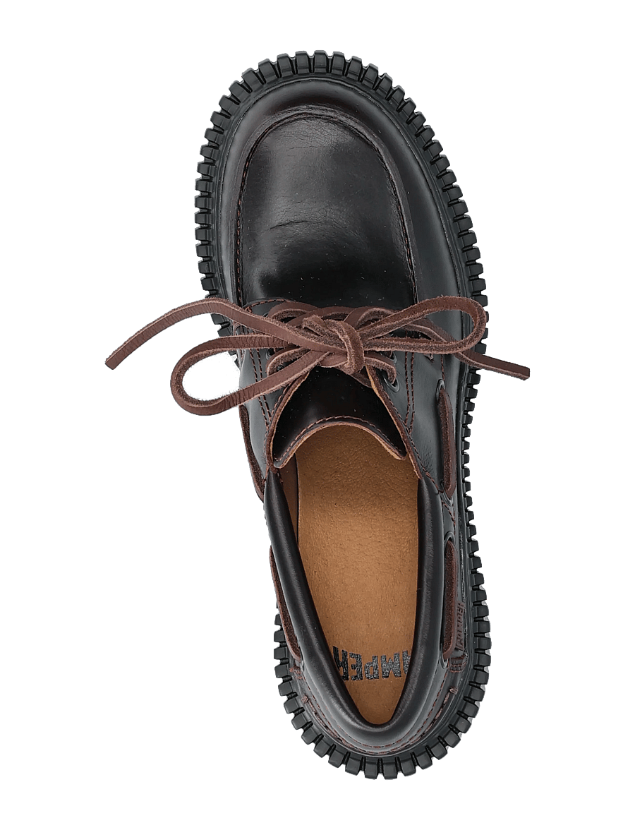 Camper - Pix London - boat shoes - burgundy - 3