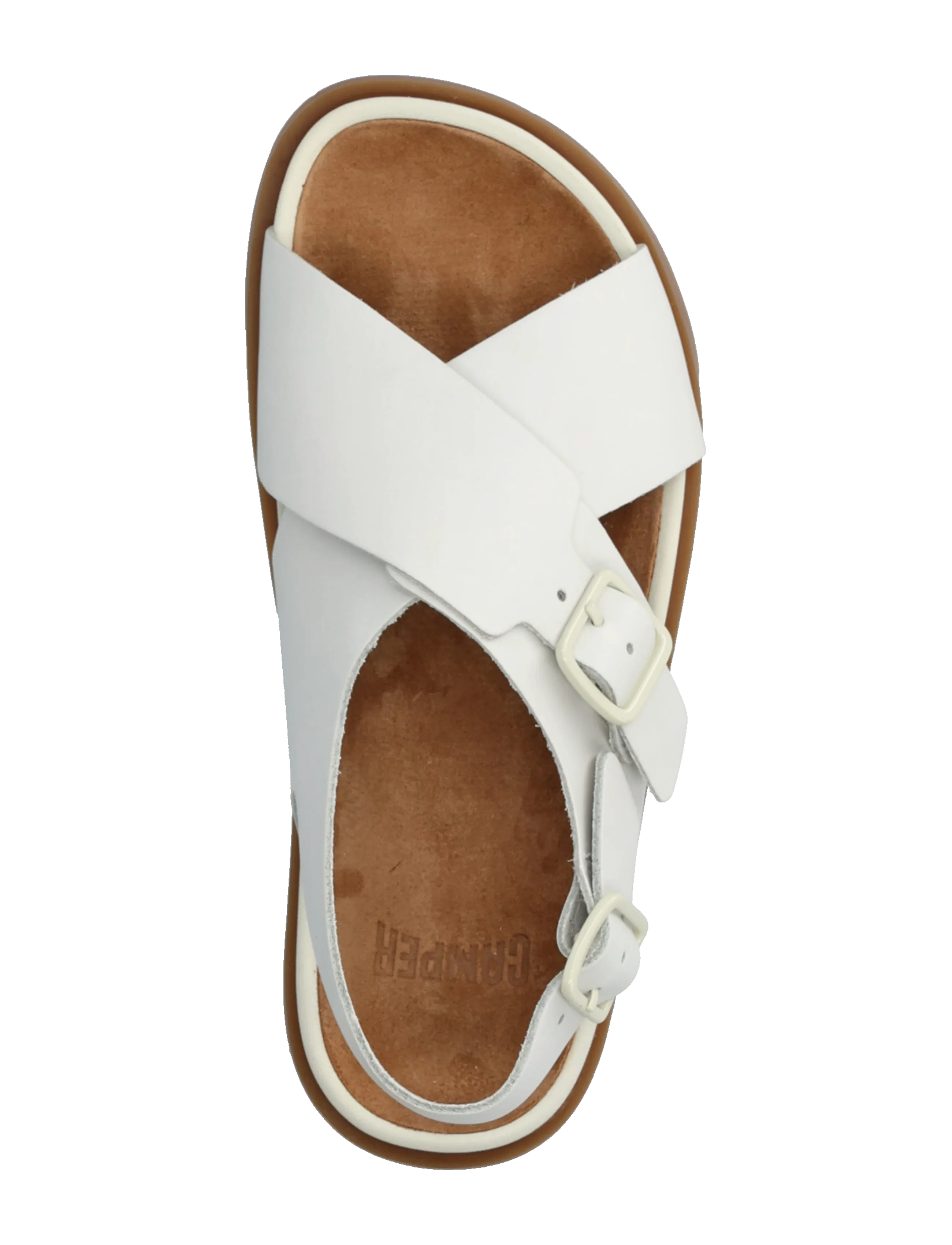 Camper - Lluc Sandal - flat sandals - white - 3