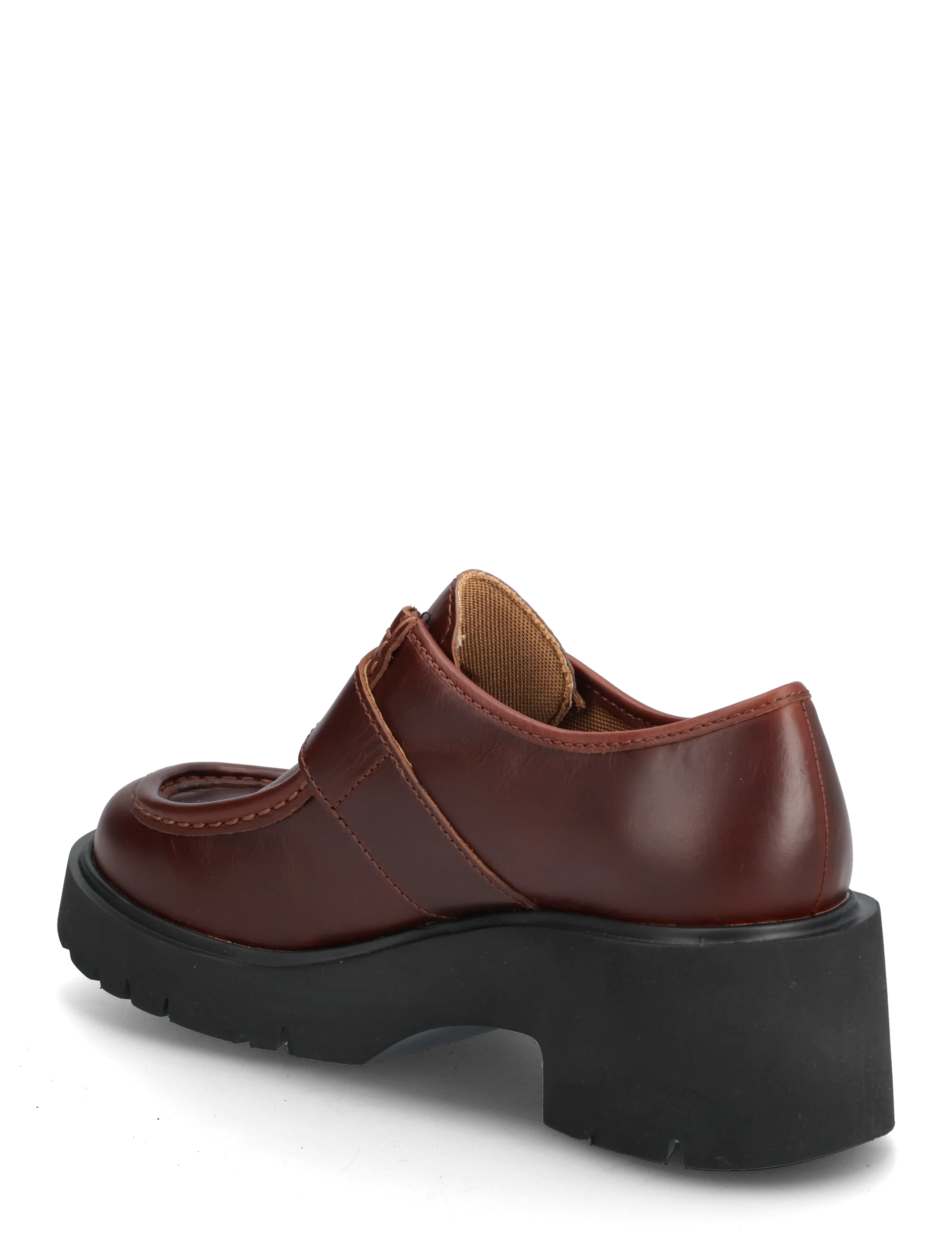 Camper - Milah - mokasiner med hæl - medium brown - 2