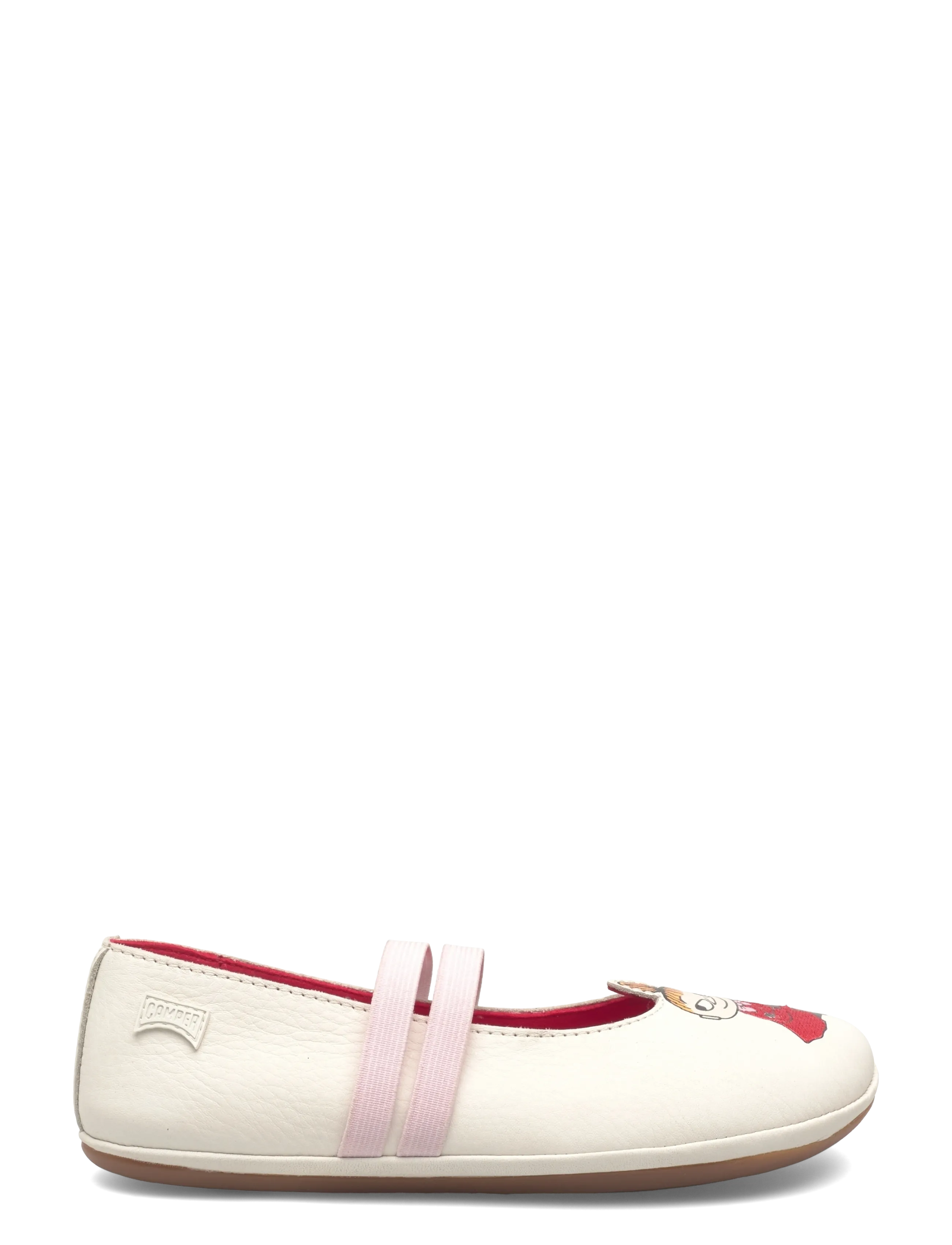 Camper - TWS Kids by Moomin - balerinos ir įsispiriami bateliai - white - 1