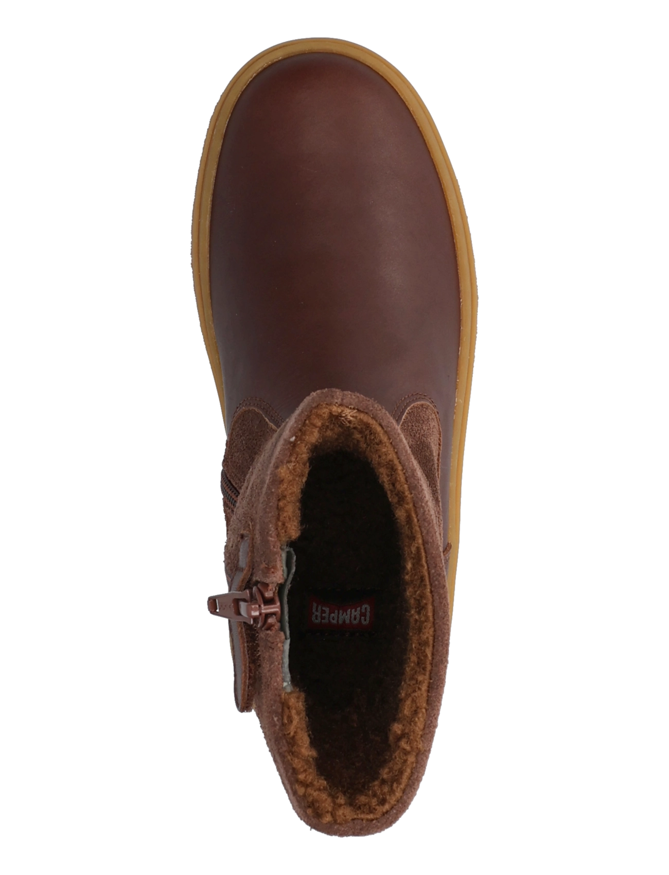 Camper - Kiddo Kids - vinterstøvler - medium brown - 3