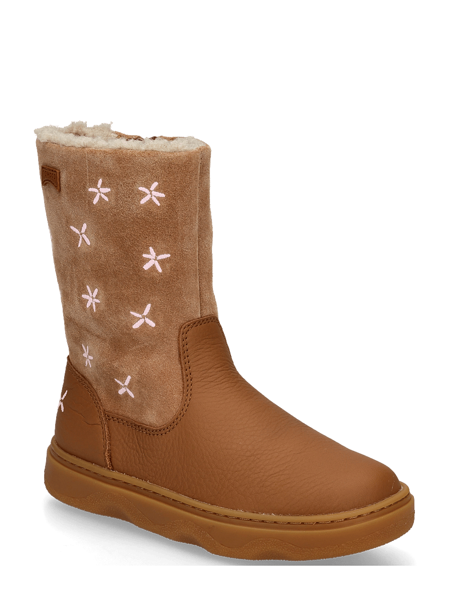 Camper - Kiddo Kids - vinterstøvler - medium brown - 0