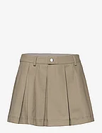 Mini Pleat Skirt - VETIVER