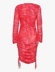 Cannari Concept - Ls Dress W. Ruffles - ballīšu apģērbs par outlet cenām - true red - 1