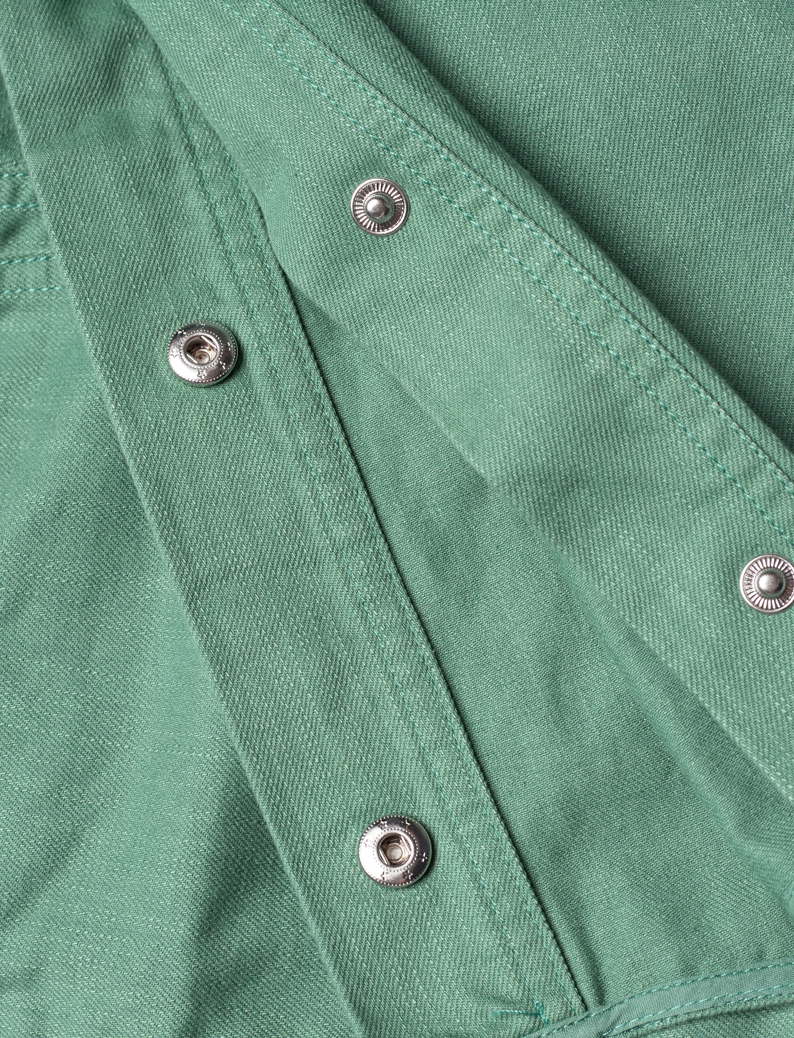 Cannari Concept - Washed Twill Crop Jacket - frühlingsjacken - green spruce - 3