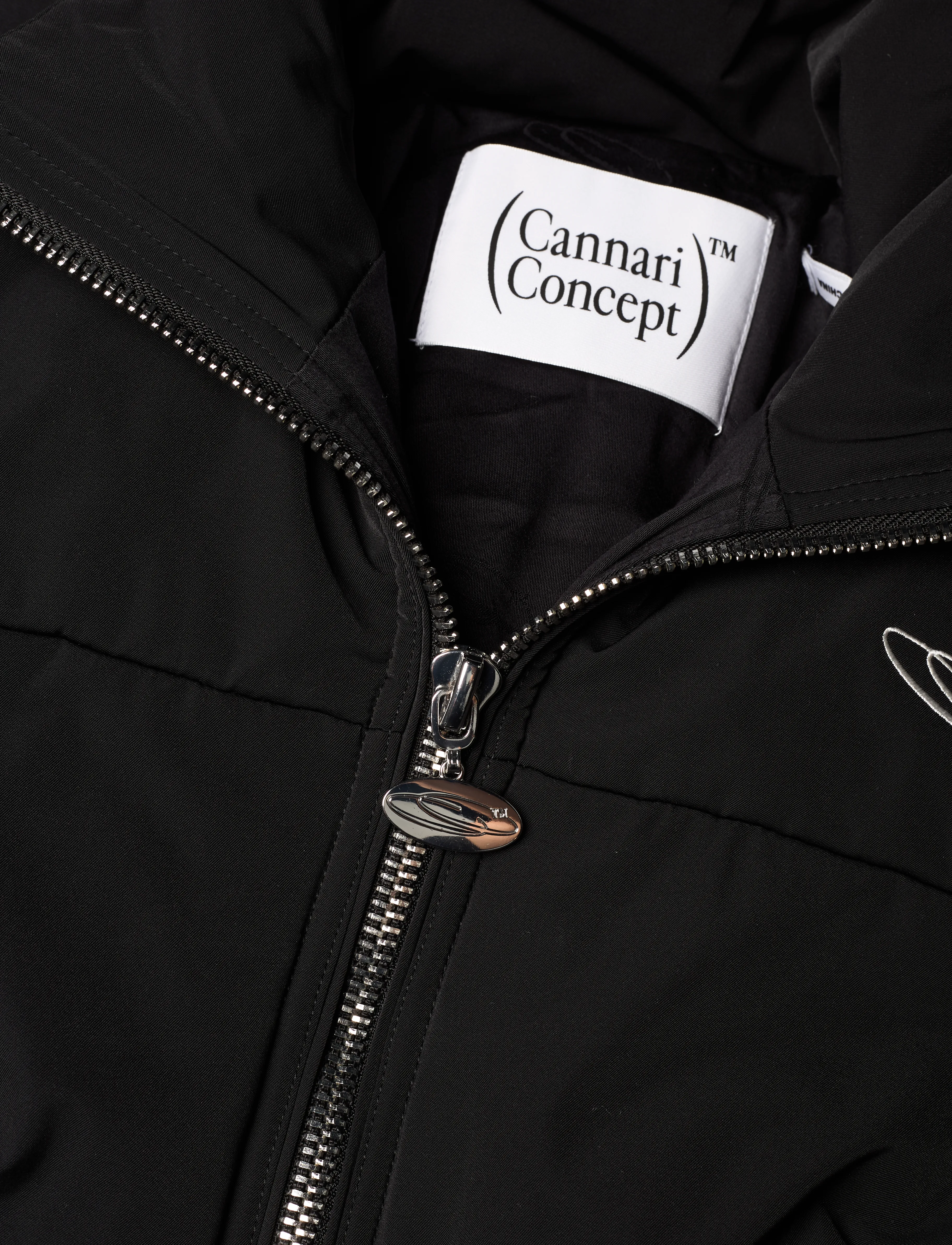 Cannari Concept - Cropped Puffer Jacket - sulejoped ja voodriga joped - tap shoe black - 2