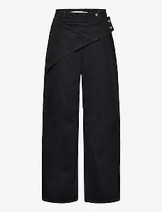 Black Wash Bandana Pants, Cannari Concept