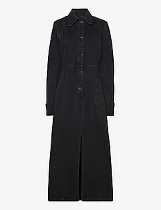 Black Wash Boiler Dress, Cannari Concept