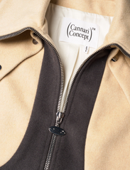 Cannari Concept - Cropped Bomber Jacket - frühlingsjacken - brown rice - 3
