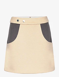 Mini Skirt With Snaps, Cannari Concept