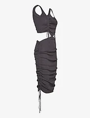 Cannari Concept - Long Knit Dress - vakarėlių drabužiai išparduotuvių kainomis - asphalt - 3