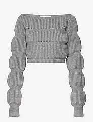 Cannari Concept - Merino Cropped Knit - crop tops - arctic ice - 0