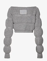 Cannari Concept - Merino Cropped Knit - crop tops - arctic ice - 1
