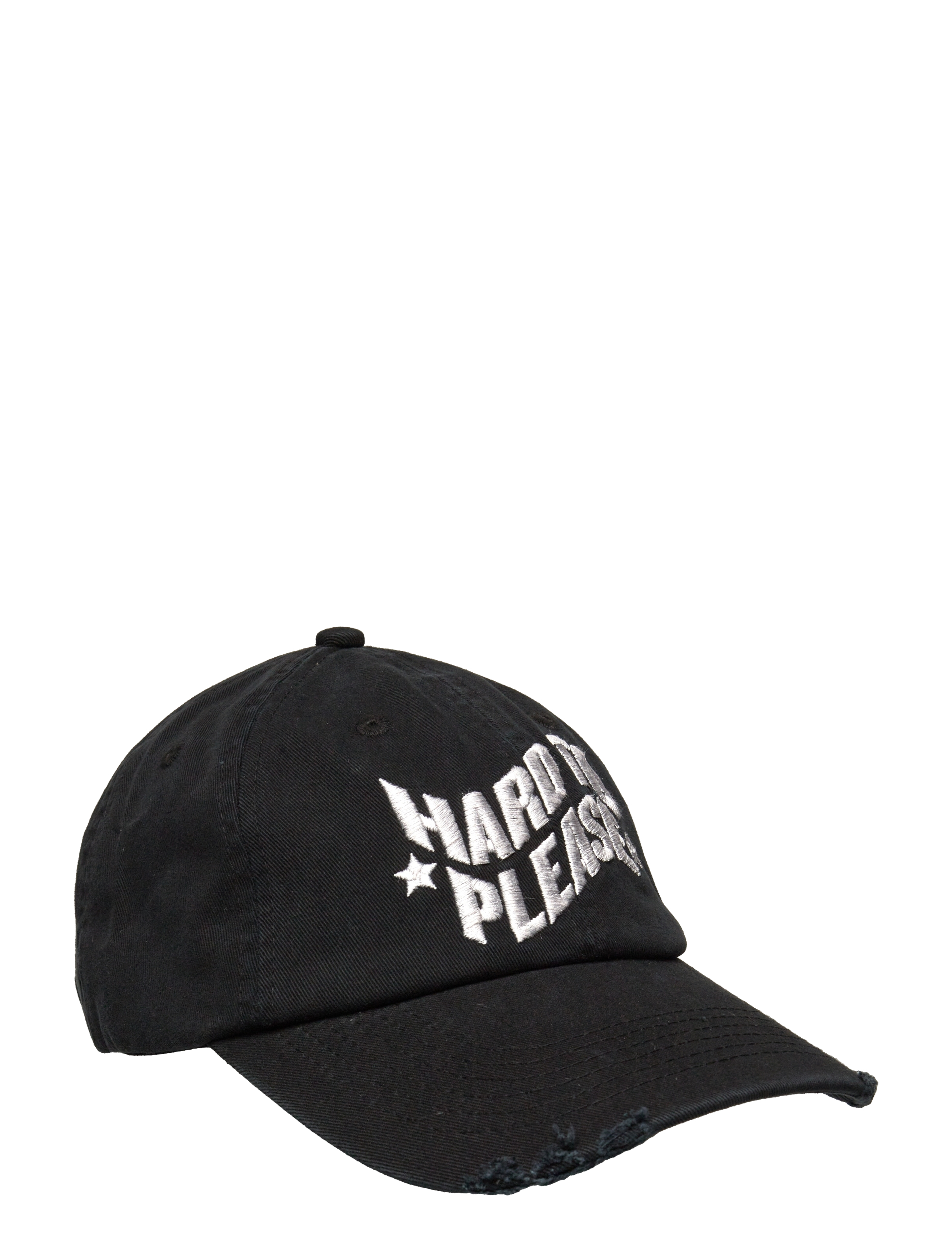 CANNARI CONCEPT Htp Logo Basecap W. Distress Schwarz - One Size - Damen