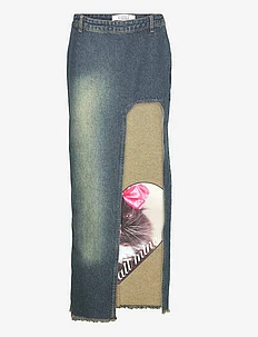 Curved Slit Skirt, Cannari Concept