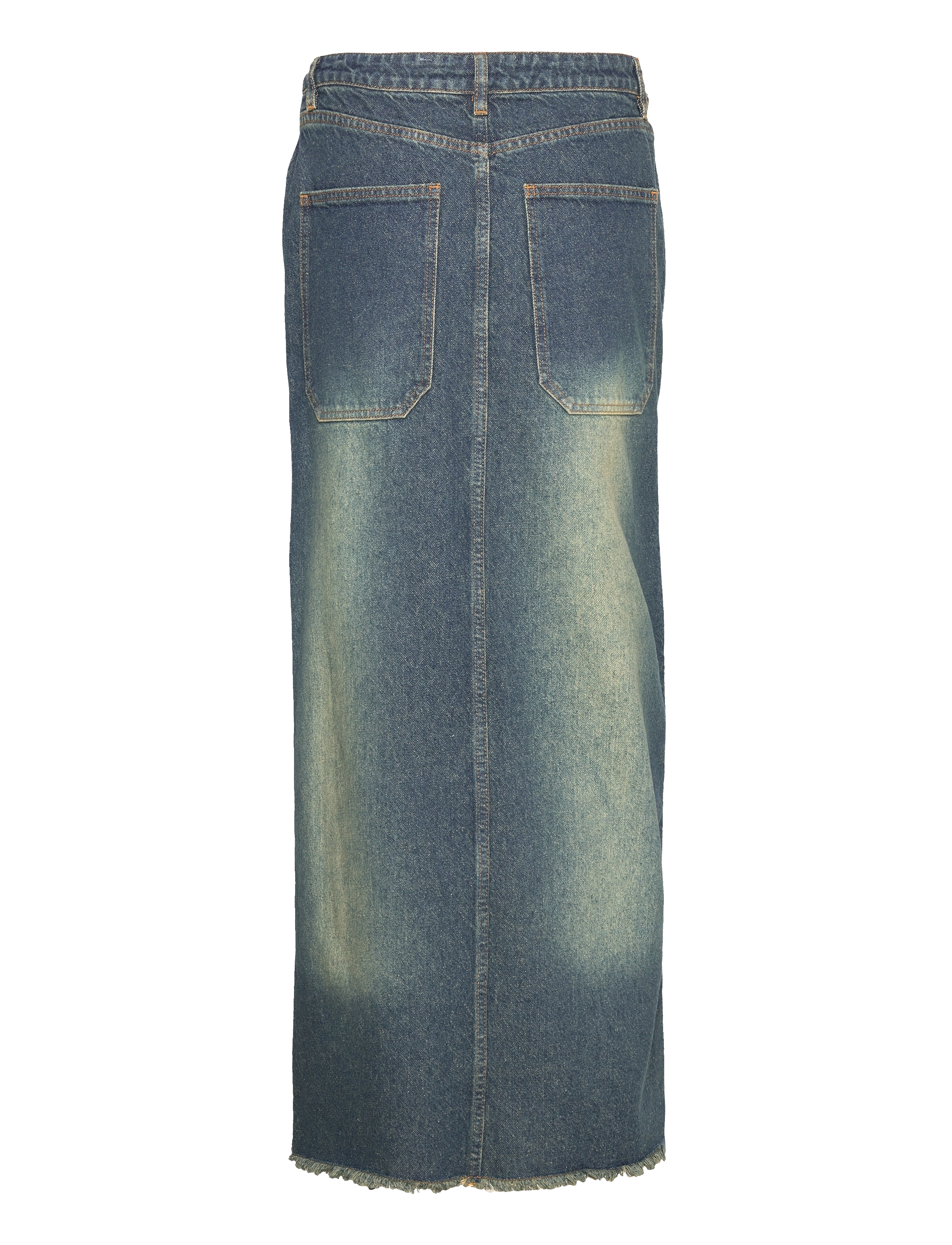 Cannari Concept - Curved Slit Skirt - jupes longues - peridot blue - 1