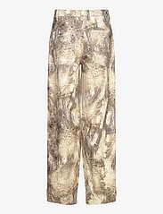 Cannari Concept - Big Pocket Pants - wide leg trousers - kelp comb. - 1