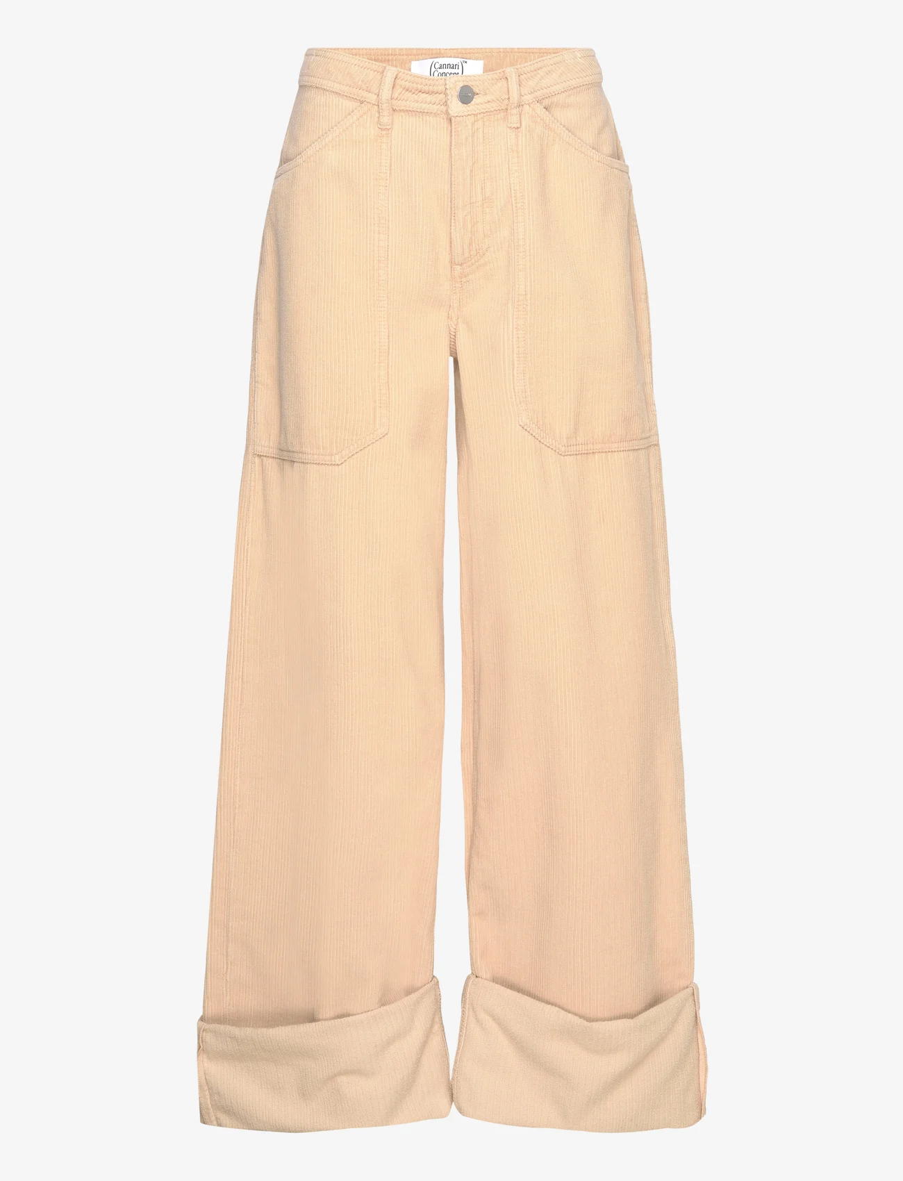 Cannari Concept - Big Pocket Pants - bukser med brede ben - mojave desert - 0