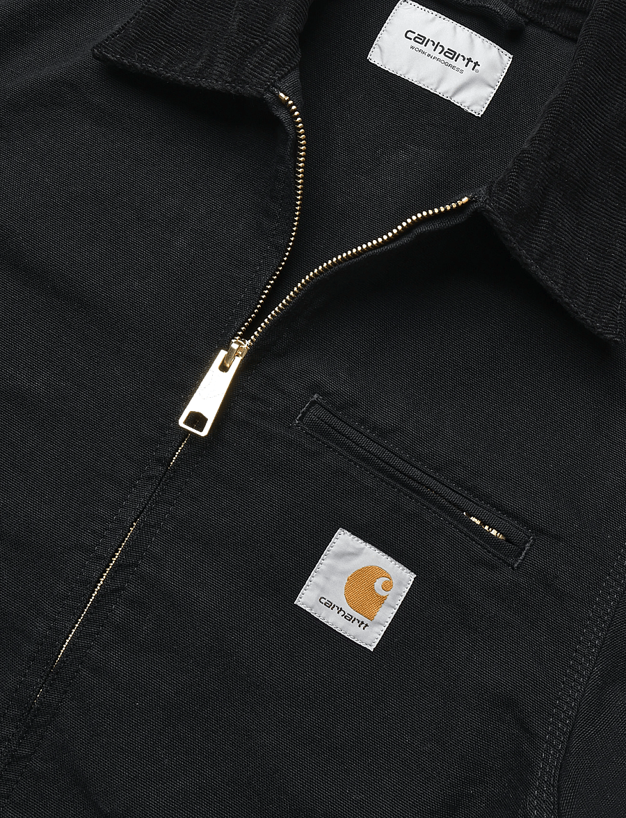 Carhartt WIP - Detroit Jacket - höstjackor - black/black - 2