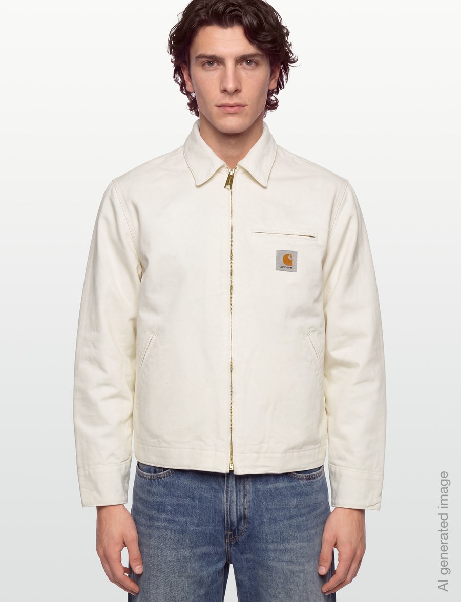 Carhartt WIP - Detroit Jacket - Überhemden - wax/wax - 3