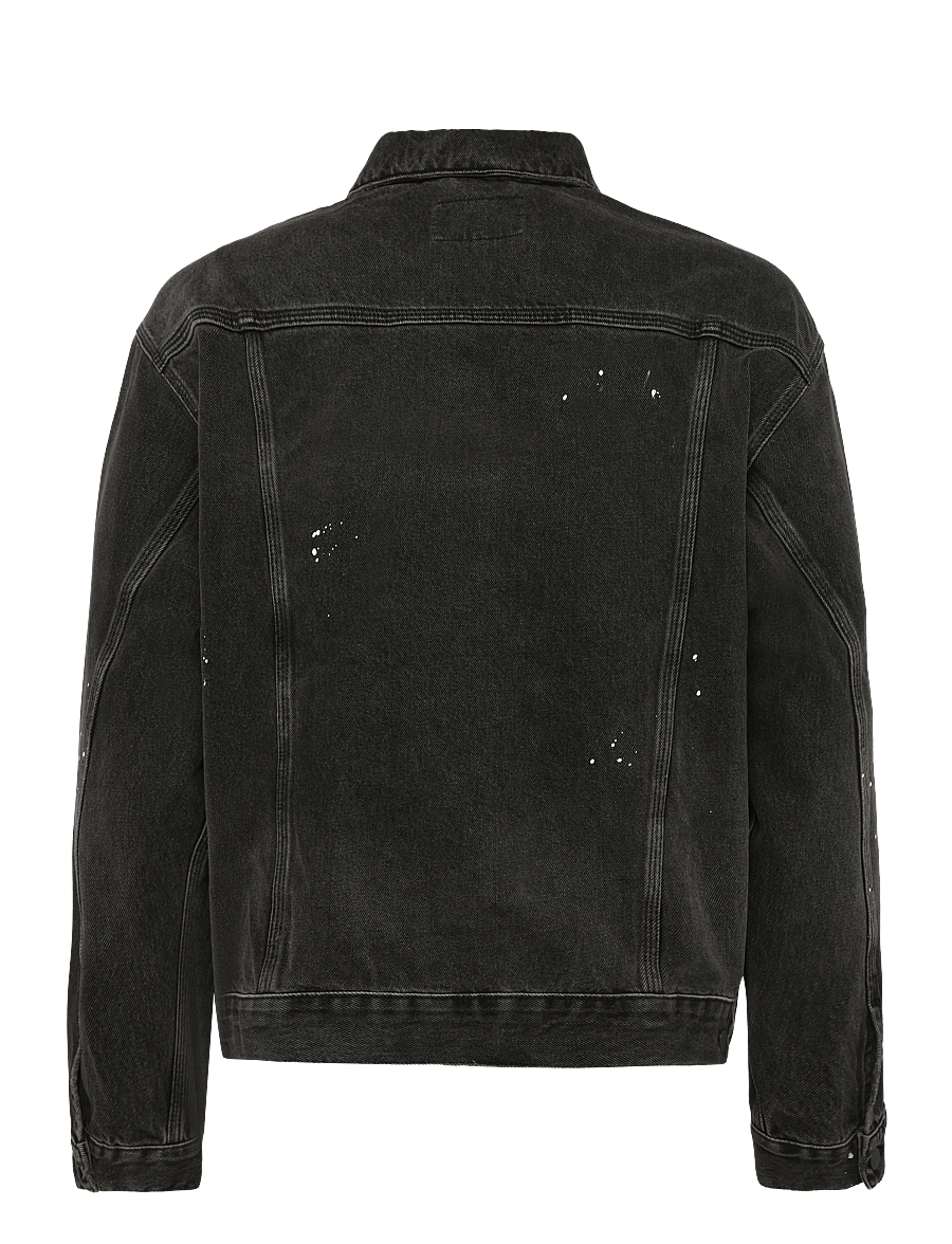 Carhartt WIP - Helston Jacket - voodrita teksatagid - black - 1