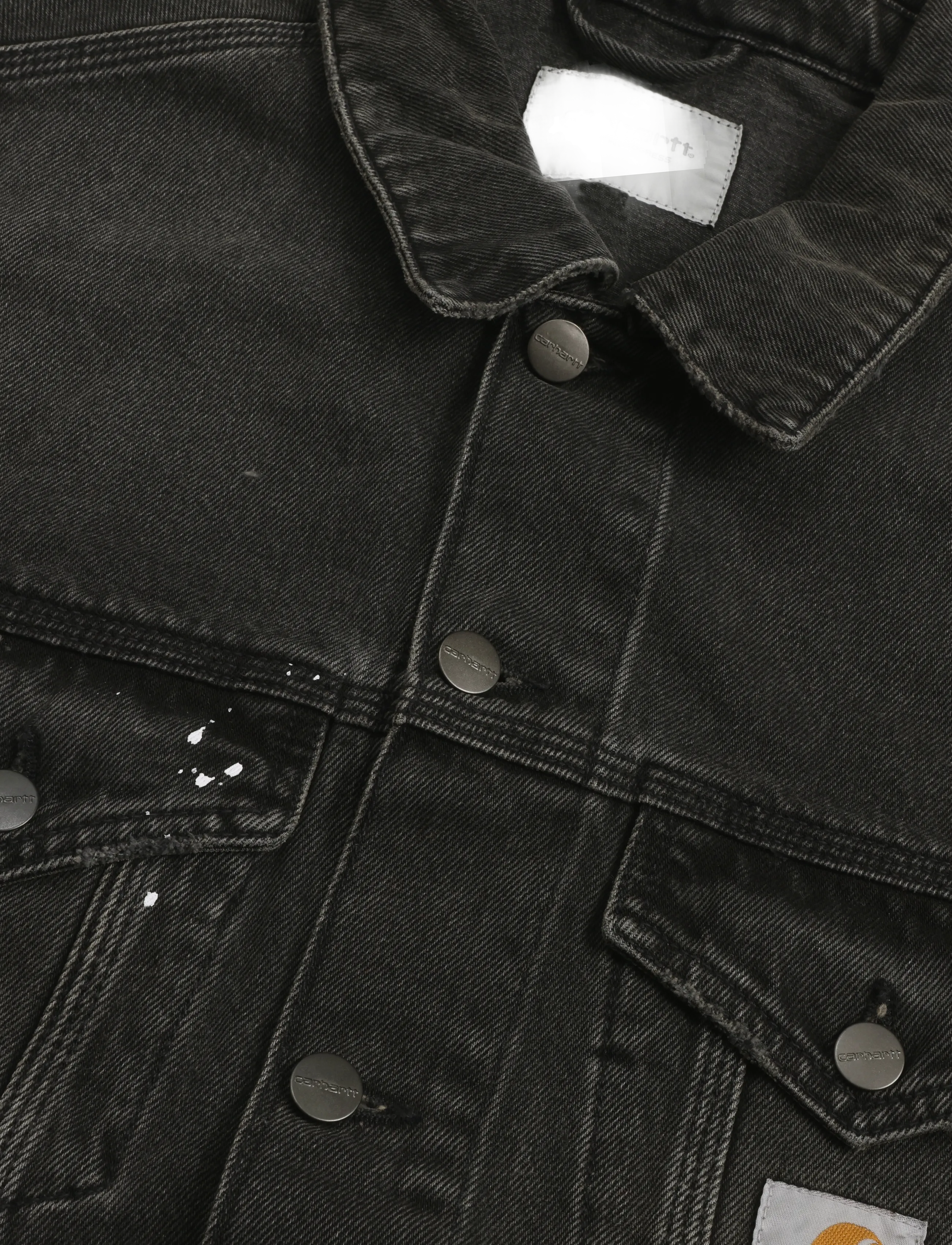 Carhartt WIP - Helston Jacket - voodrita teksatagid - black - 2