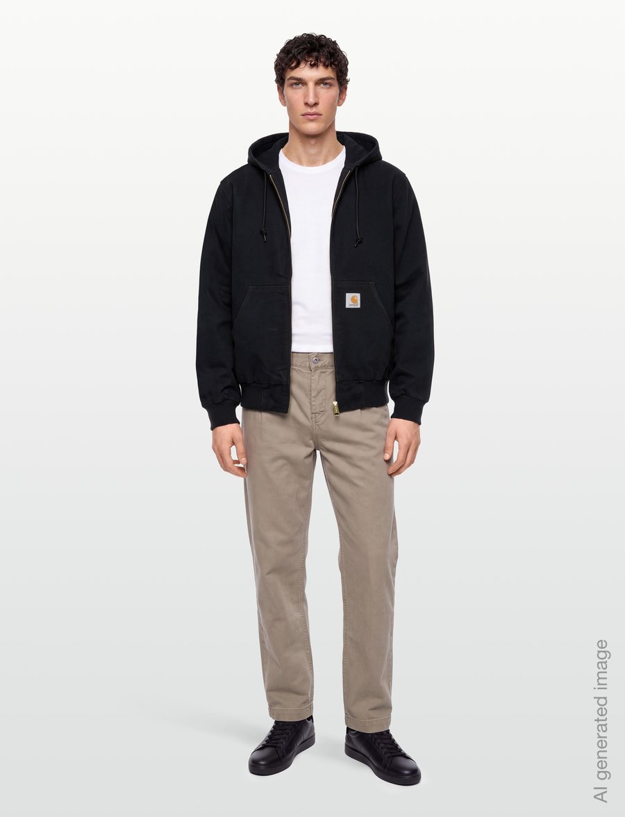 Carhartt WIP - Og Active Jacket - hoodies - black - 0