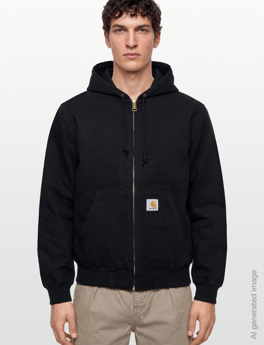 Carhartt WIP - Og Active Jacket - hoodies - black - 3