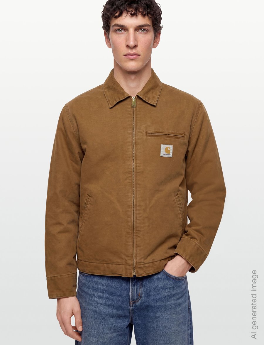 Carhartt WIP - Detroit Jacket - vestes d’automne - hamilton brown/hamilton brown - 2