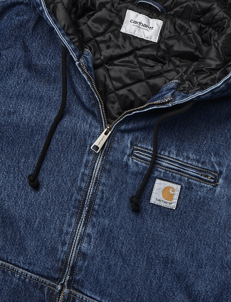 Carhartt WIP - Cleveland Jacket - voodriga teksatagid - blue - 2