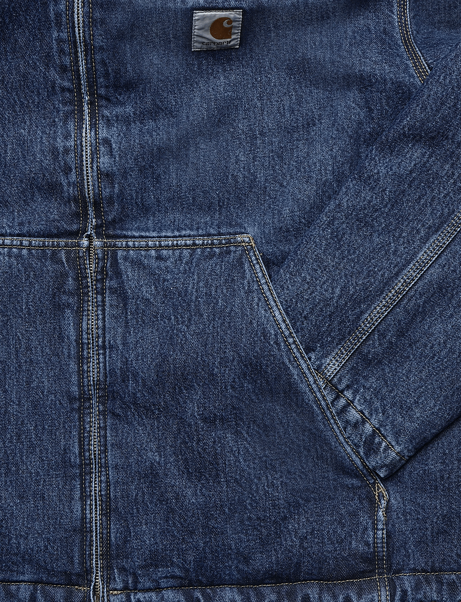Carhartt WIP - Cleveland Jacket - voodriga teksatagid - blue - 3