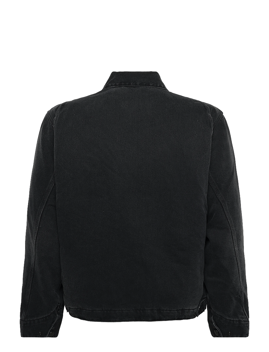 Carhartt WIP - Og Detroit Jacket - voodriga teksatagid - black - 1