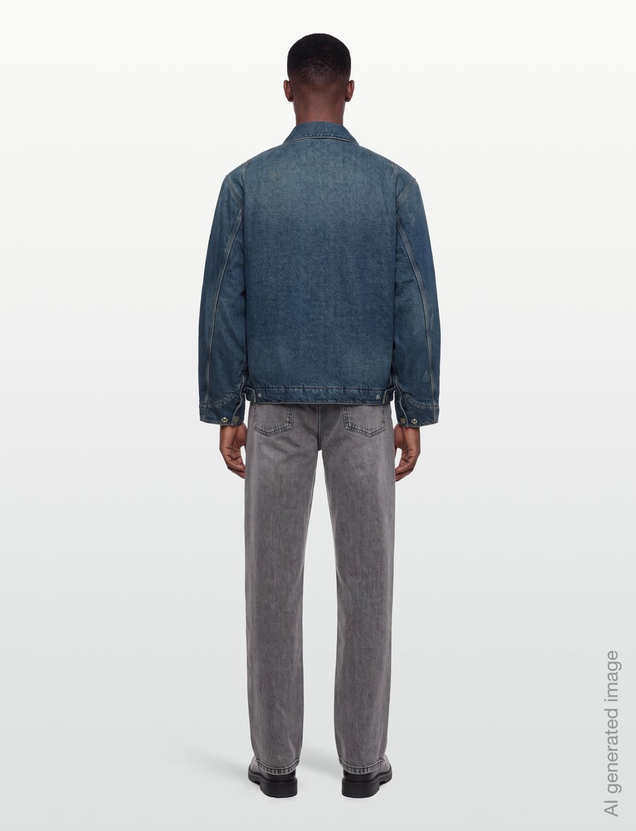 Carhartt WIP - Og Detroit Jacket - vestes en jean doublées - blue - 4
