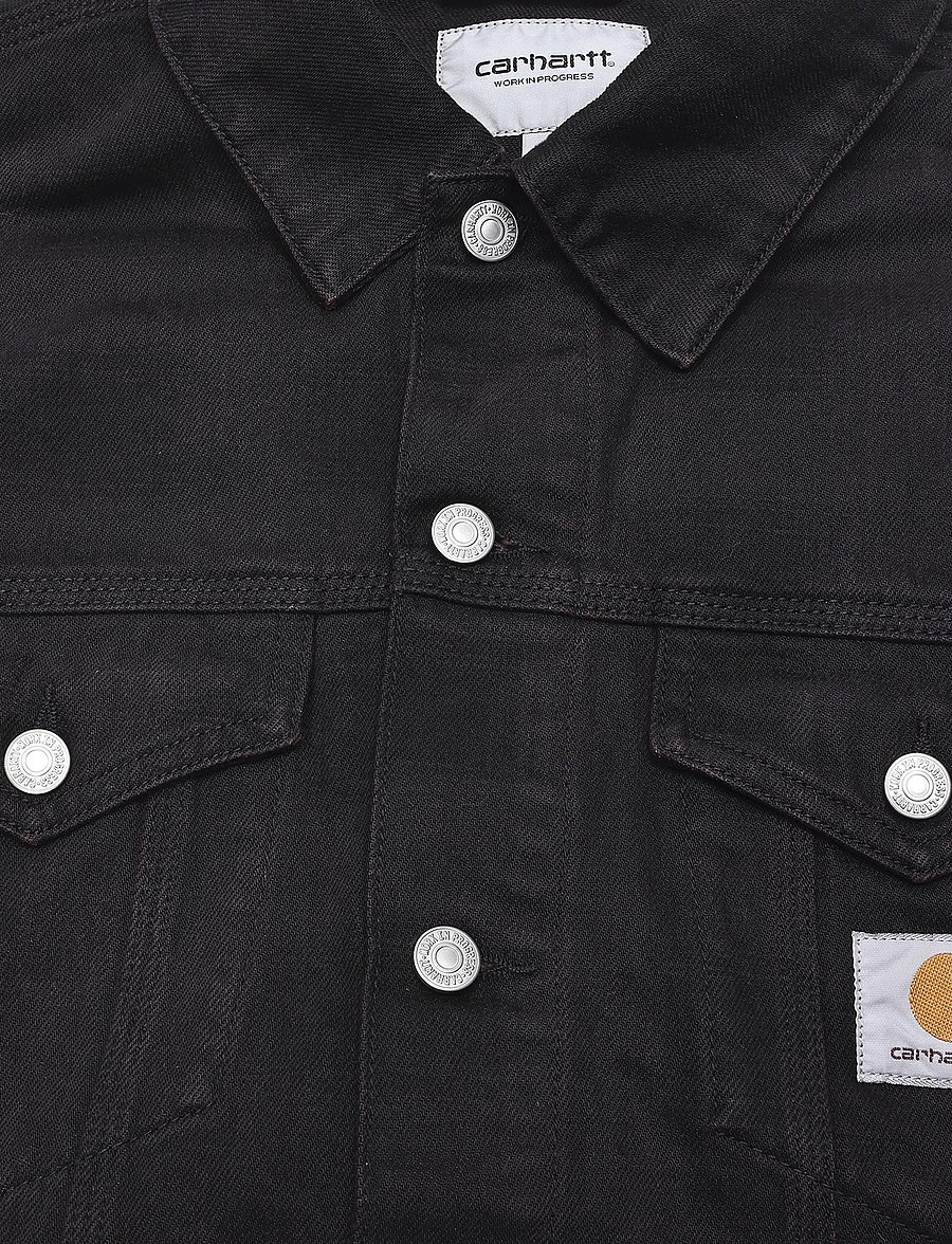 Carhartt WIP - Everson Trucker Jacket - uforede denimjakker - everson print/black/palisan - 2