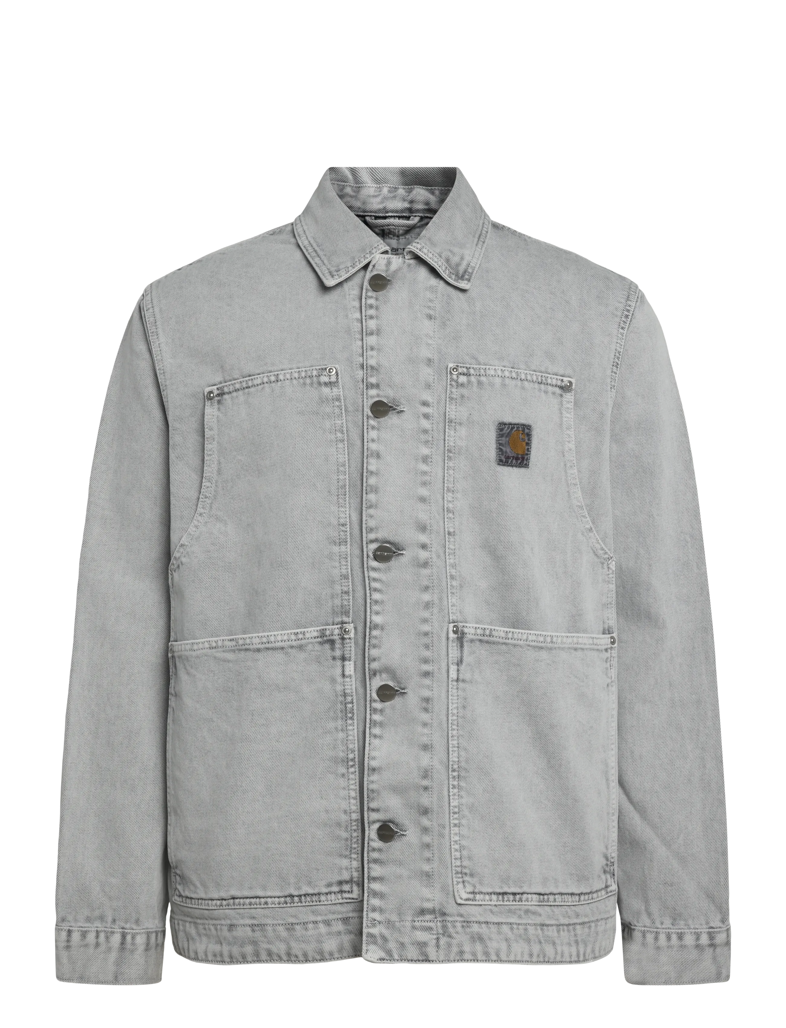 Carhartt WIP Og Double Front Jacket - Teksatagid - GREY / grey