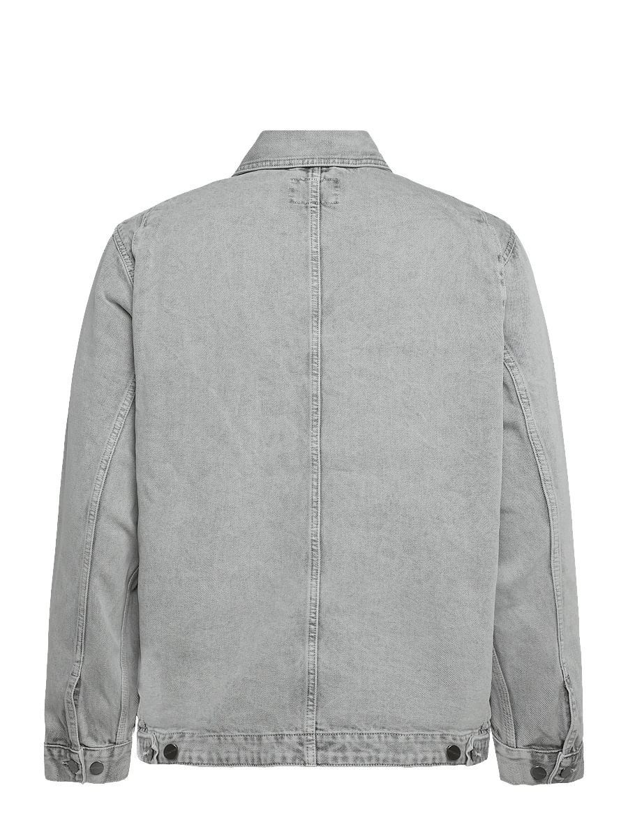 Carhartt WIP - Og Double Front Jacket - voodrita teksatagid - grey - 1