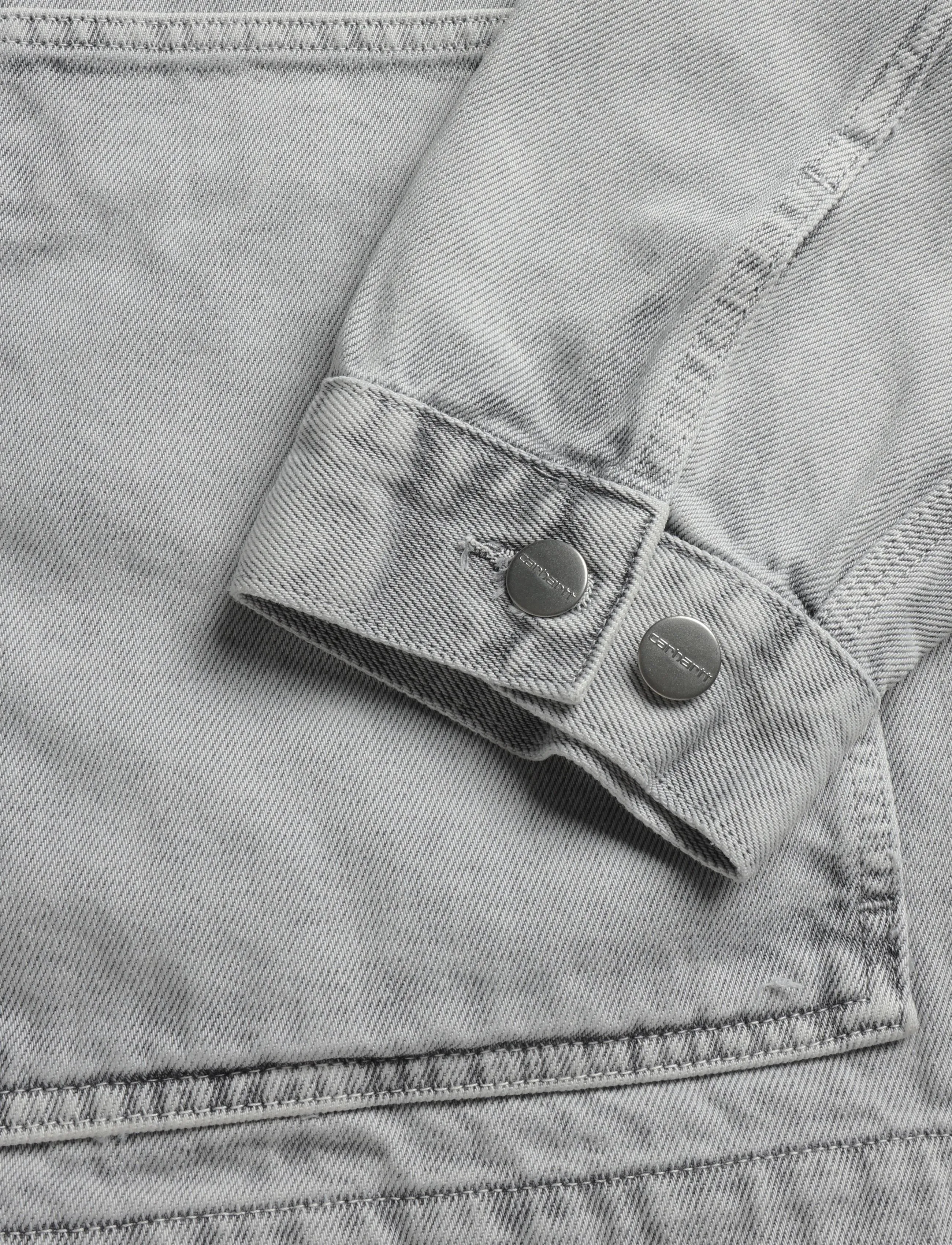 Carhartt WIP - Og Double Front Jacket - voodrita teksatagid - grey - 3