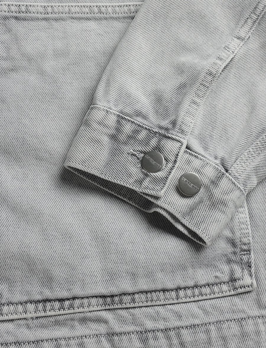 Carhartt WIP - Og Double Front Jacket - voodrita teksatagid - grey - 3