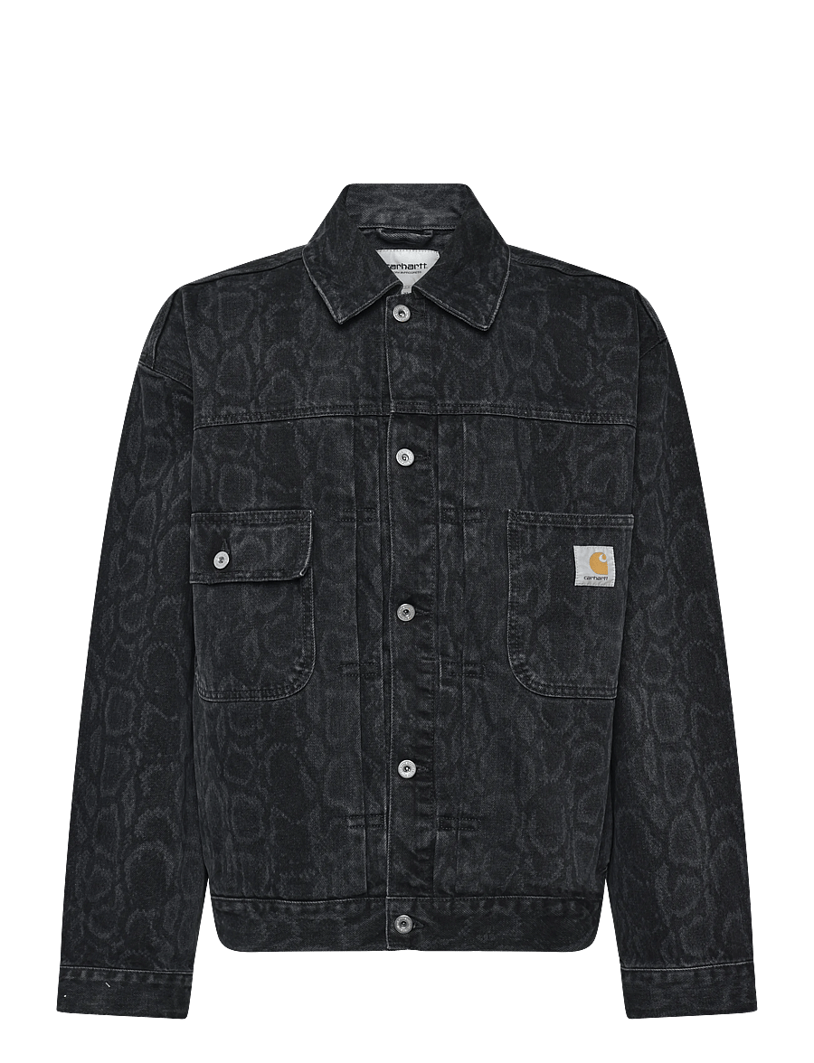 Carhartt WIP - Belmar Jacket - voodrita teksatagid - snake camo/ black - 0