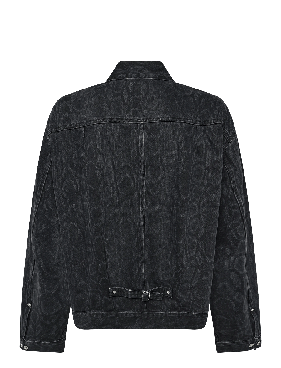 Carhartt WIP - Belmar Jacket - voodrita teksatagid - snake camo/ black - 1