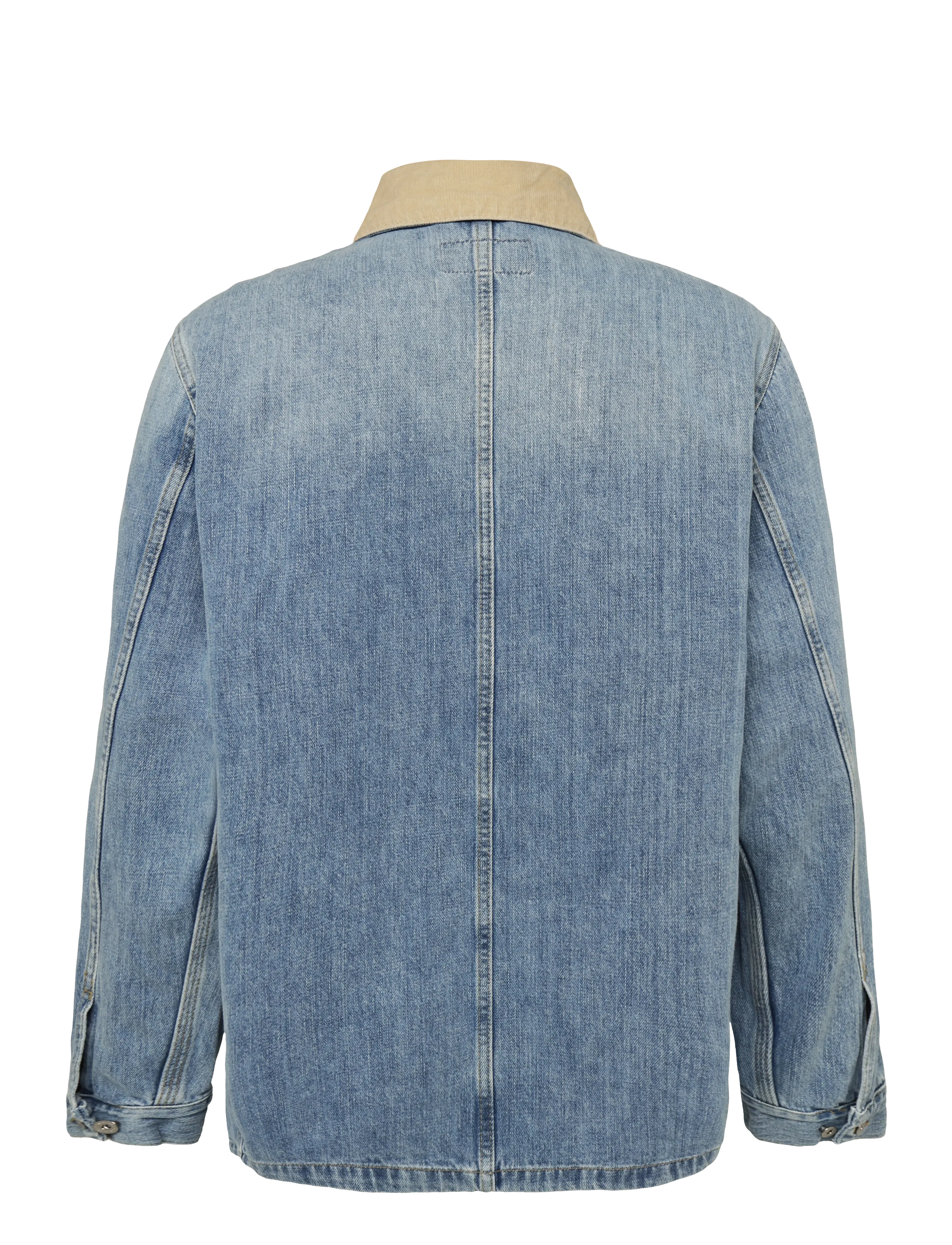 Carhartt WIP - Warren Chore Coat - ungefütterte denimjacken - blue/dusty h brown - 1