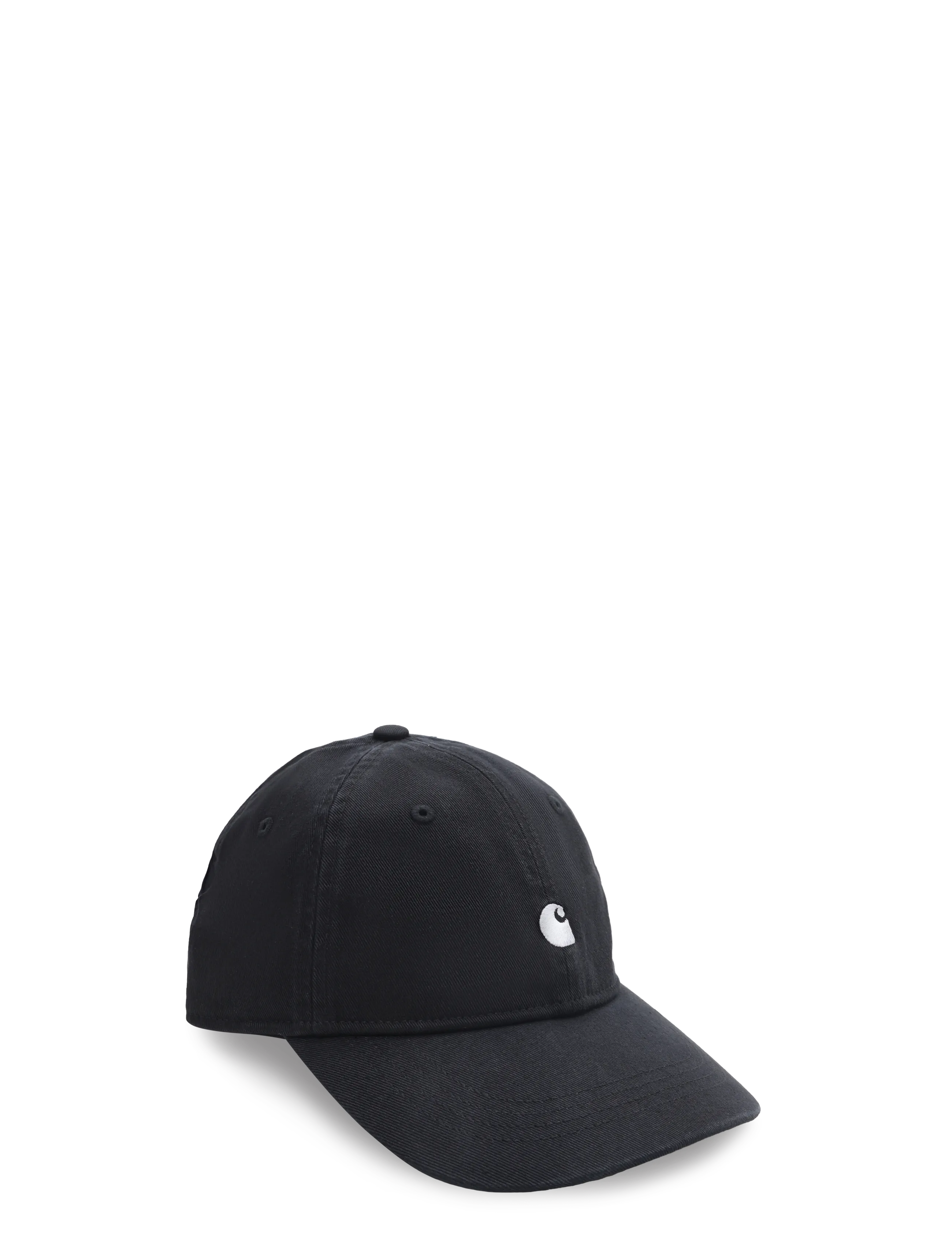 Carhartt Madison Logo Cap - Accessoires - BLACK/WHITE / black