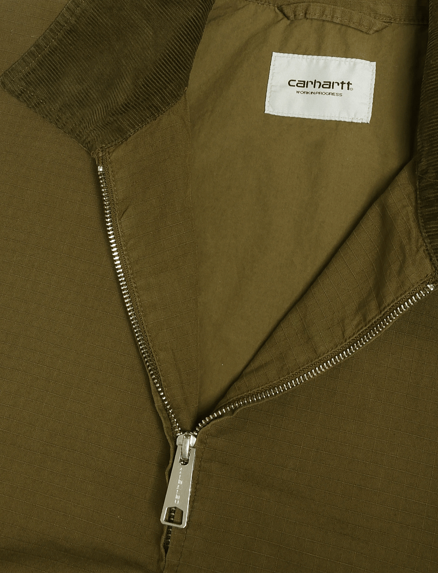 Carhartt WIP - Madison Ripstop Jacket - höstjackor - dark beech/black - 2