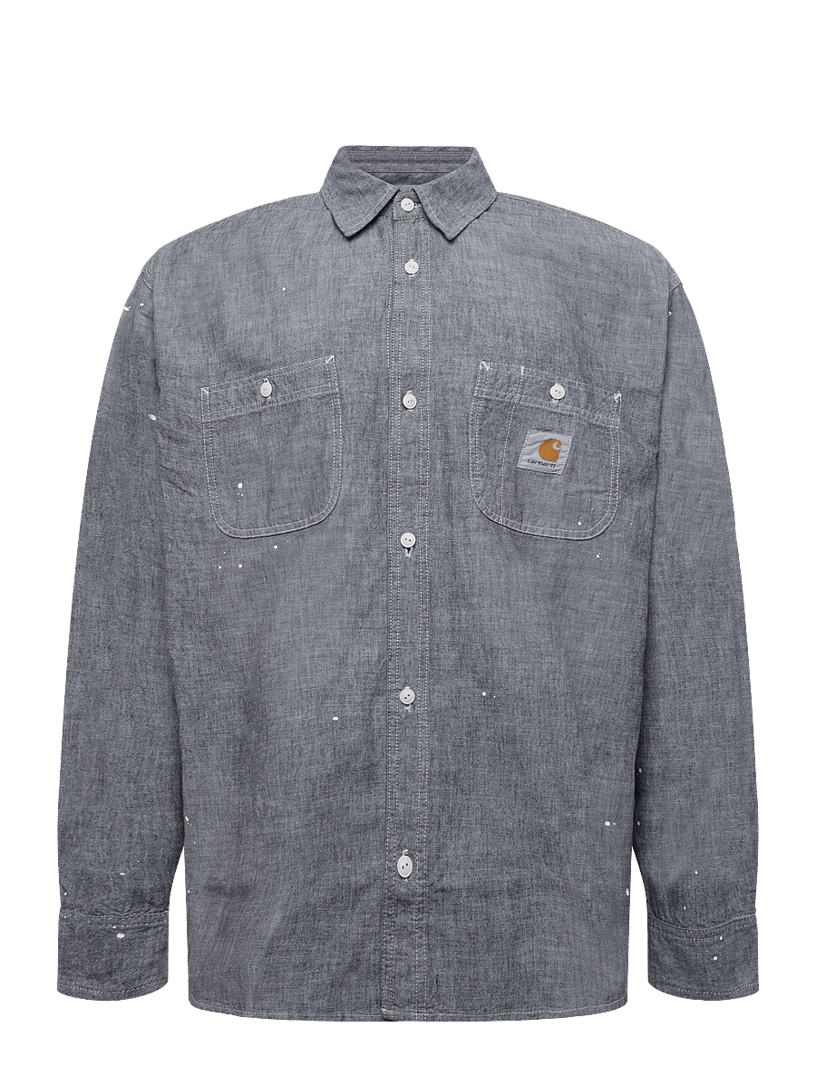 Carhartt WIP - L/S Painter Shirt - vabaajasärgid - black - 0