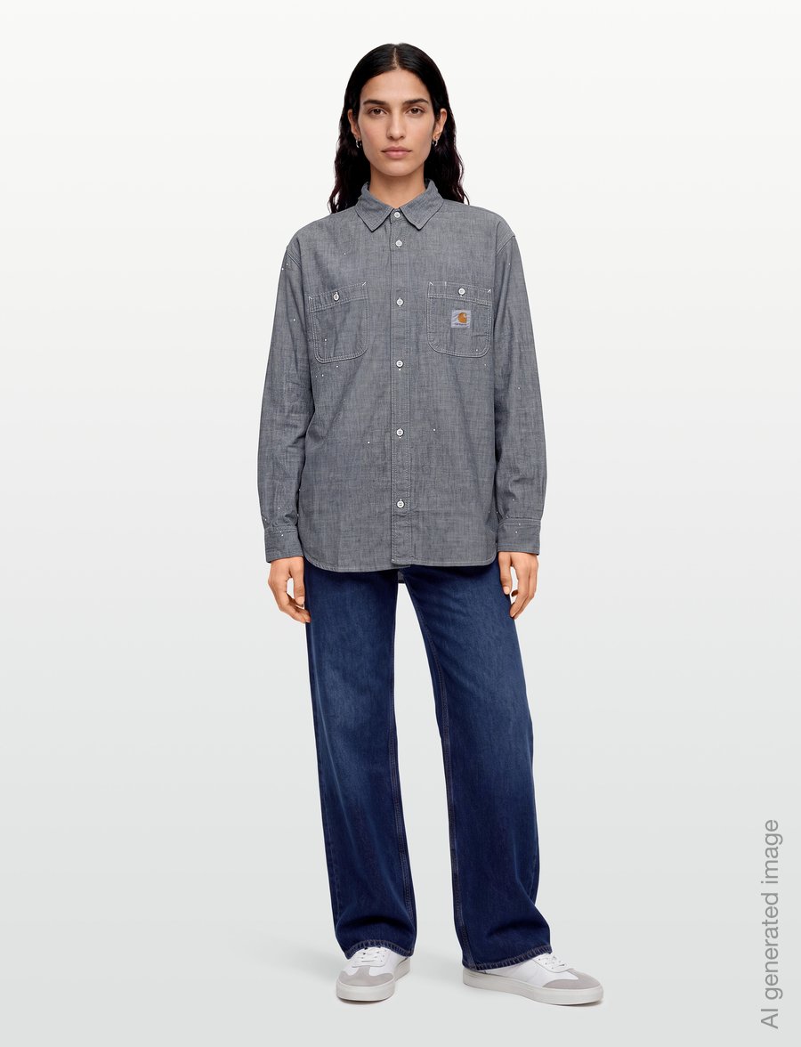 Carhartt WIP - L/S Painter Shirt - casual skjortor - black - 4