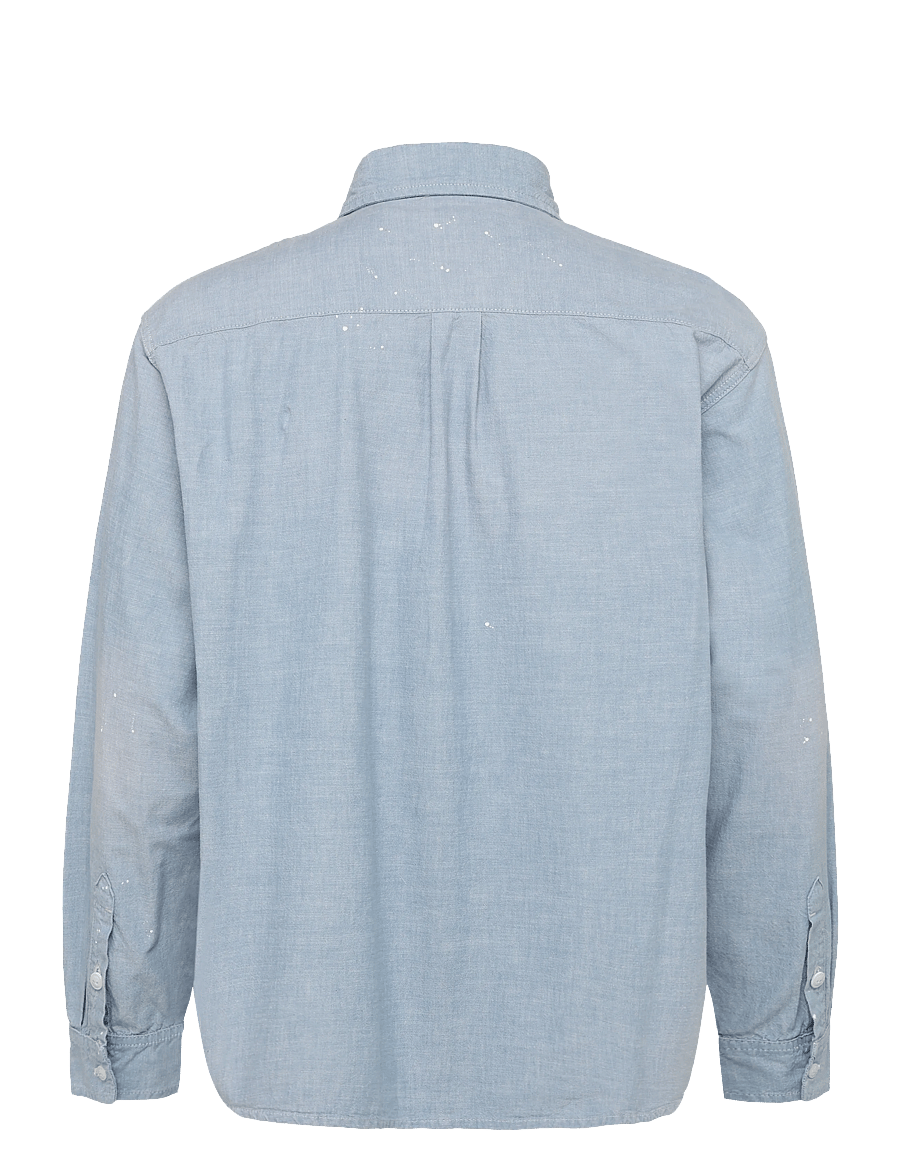 Carhartt WIP - L/S Painter Shirt - vabaajasärgid - blue - 1