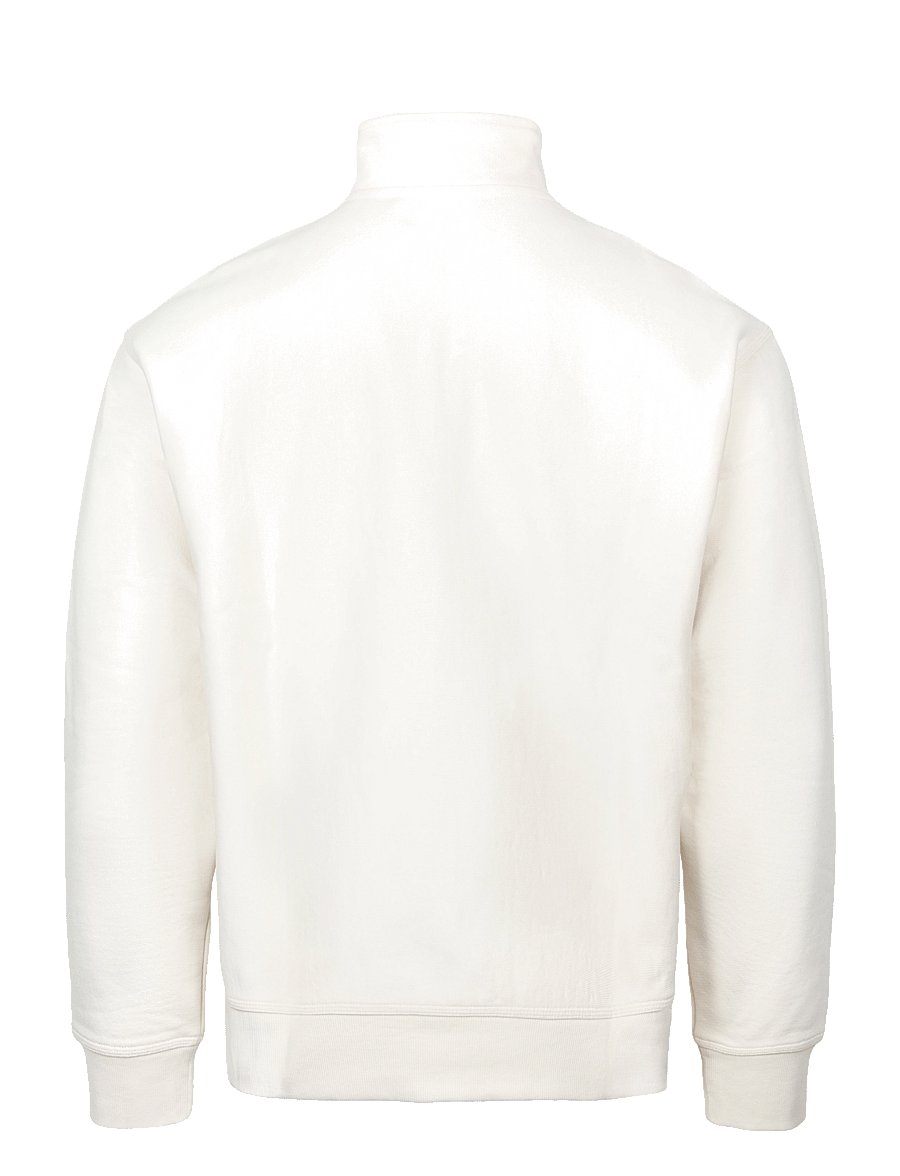 Carhartt WIP - Half Zip American Script Sweatshirt - sweatshirts - white - 1