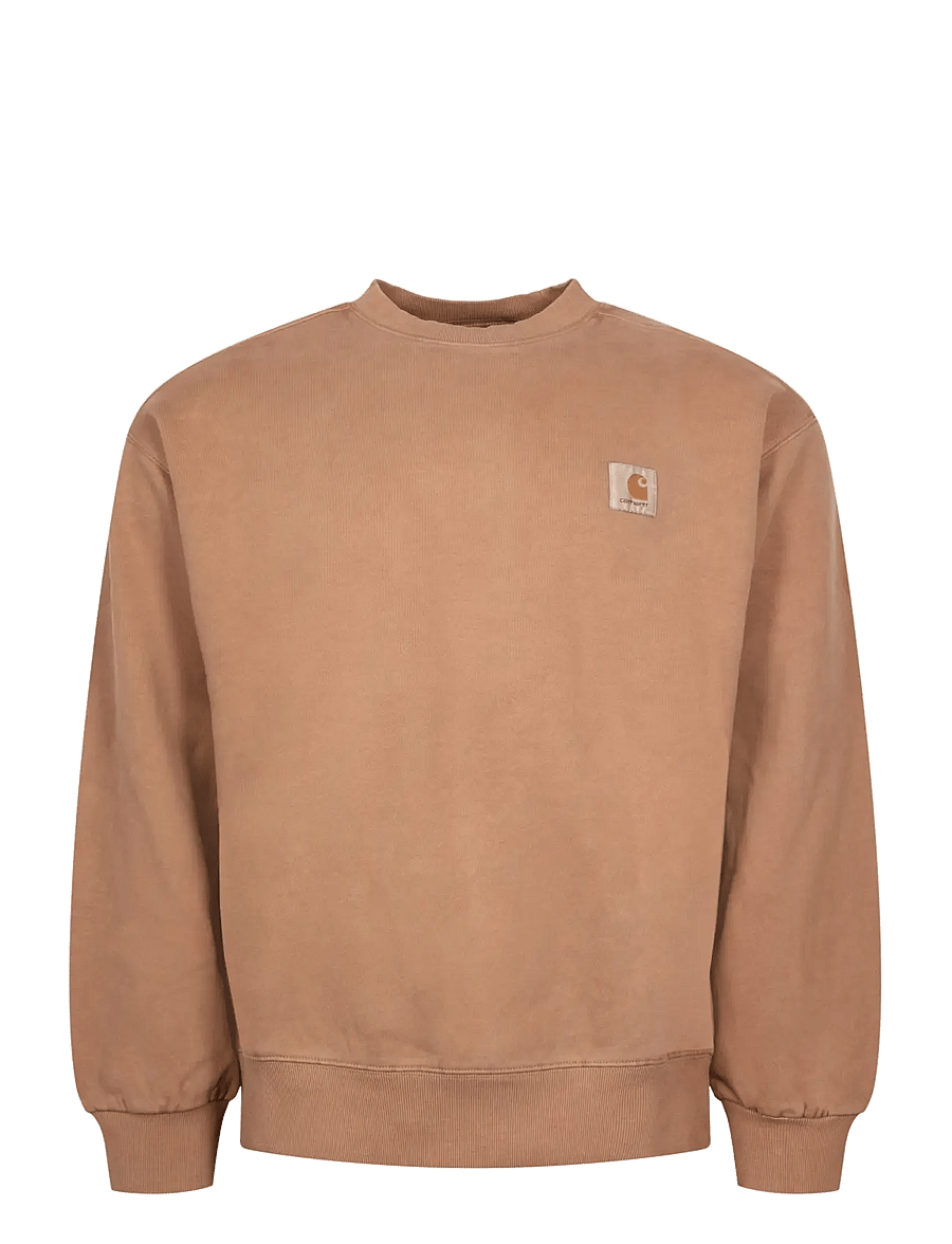 Carhartt WIP - Vista Crewneck Sweatshirt - sweatshirts - brown - 0