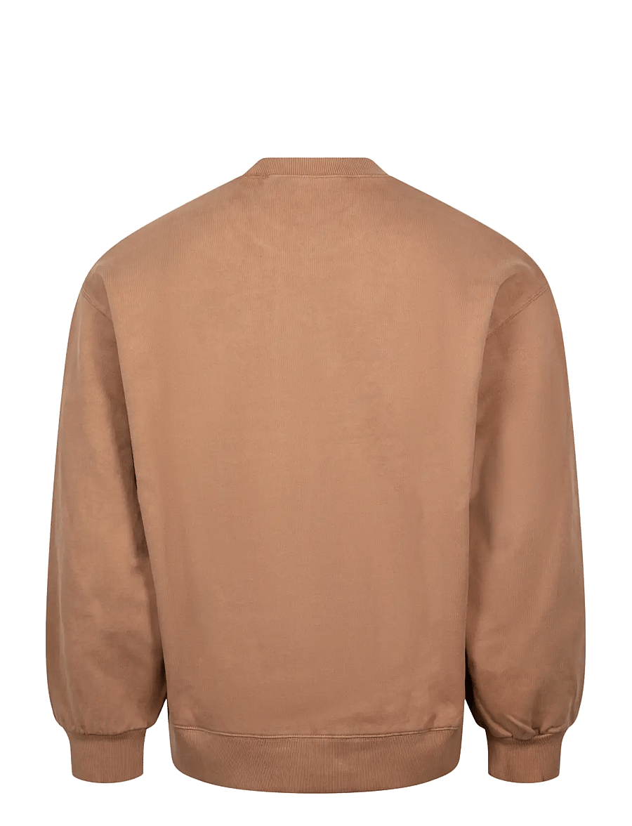 Carhartt WIP - Vista Crewneck Sweatshirt - sweatshirts - brown - 1